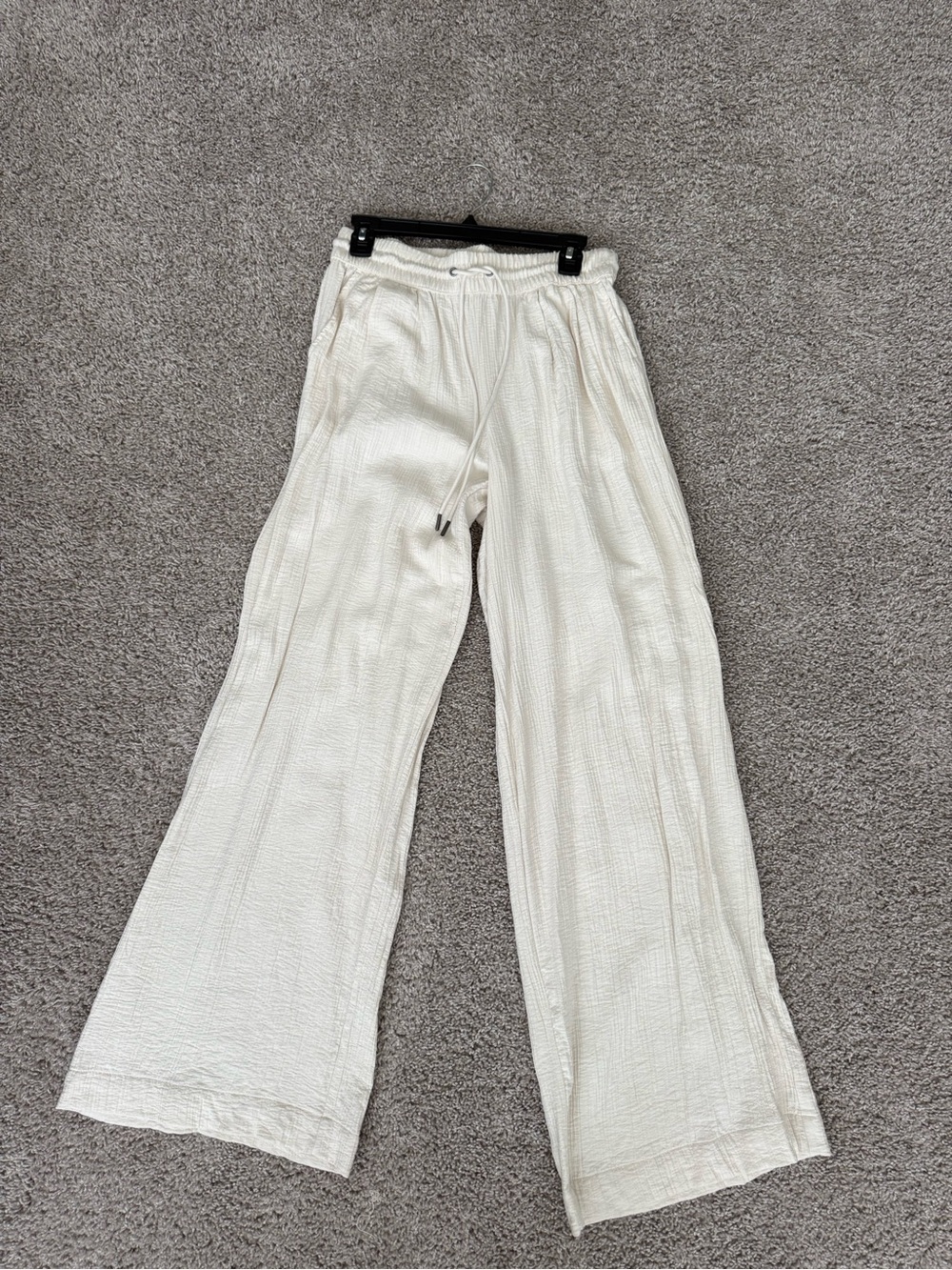 a new day Off-White Wide Leg Drawstring Pants
